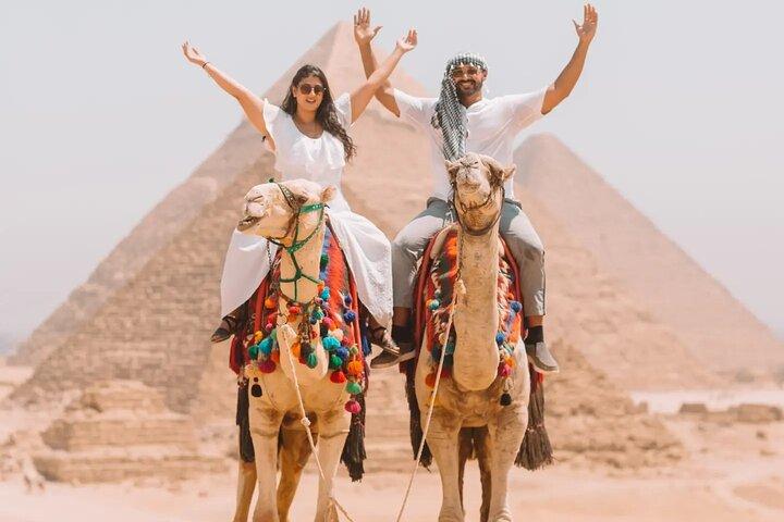 Giza Pyramids ,Sakkara,Memphis City&Sound Light Show Private Tour