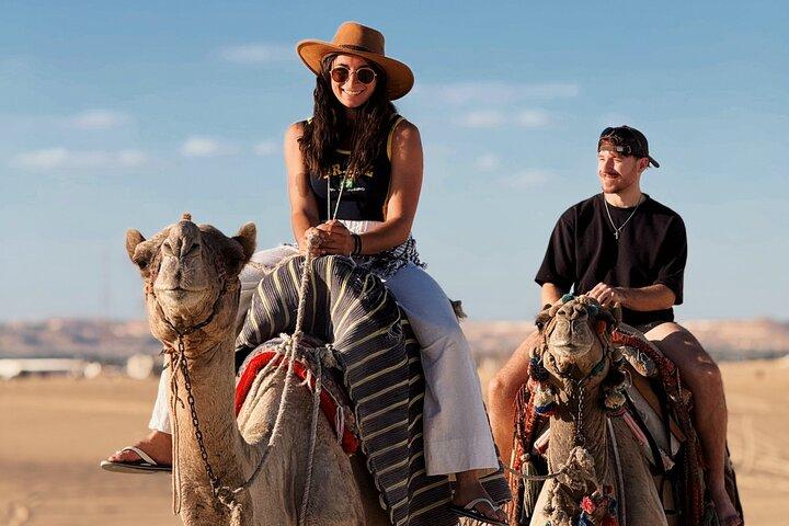 Siwa Oasis Camel Ride & Sandboarding Sunset or Sunrise