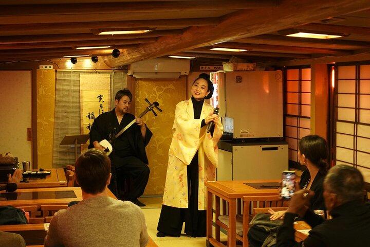 Tokyo Yakatabune Dinner Cruise:Sukiyaki, Show&Tokyo Tower Option