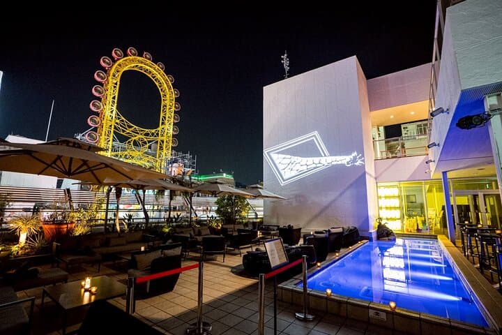 Osaka Dotonbori: Giraffe Nightclub VIP Package(For Foreign)