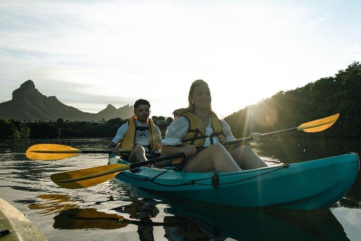 Mauritius Guided Sunrise Kayak Tour on the Tamarin River