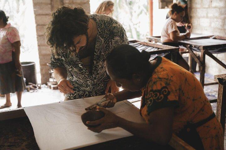 Batik Making Workshop in Galle