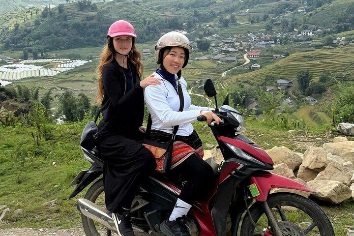 SAPA One Day Private Motorbike Tour Visit Famous Peaceful Places