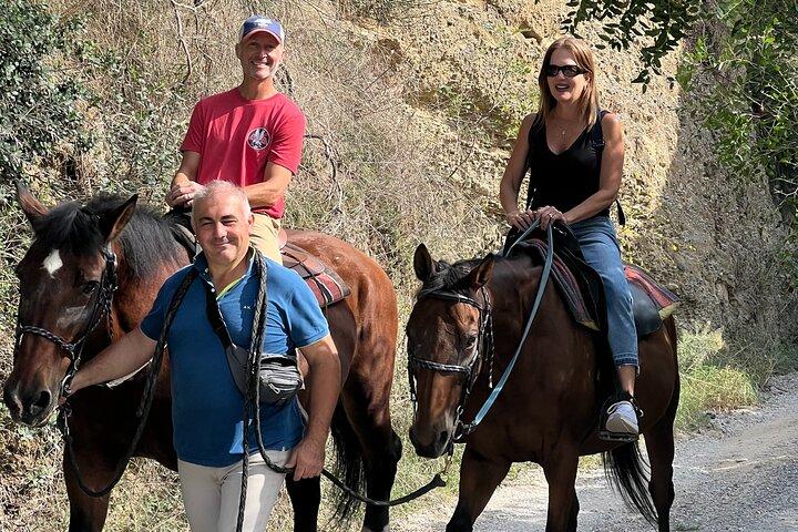 Horseback Ride Farm Visit and Lunch at Montepulciano