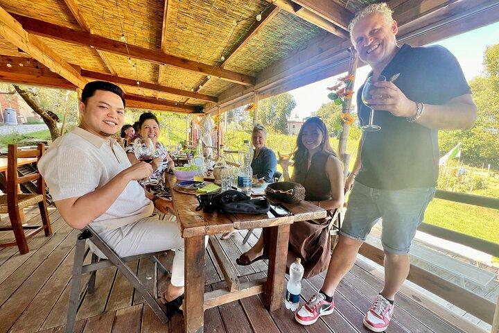 Horseback Ride Farm Visit and Lunch at Montepulciano