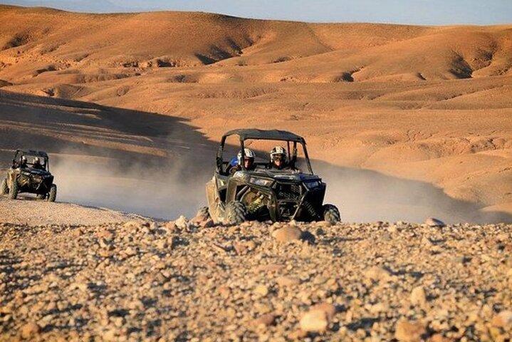 Buggy adventure in Agafay Desert with Dinner Show