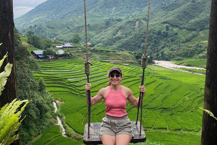 SAPA One Day Private Motorbike Tour Visit Famous Peaceful Places