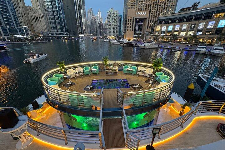 Lotus Mega Yacht Evening Cruise 5 Star Buffet and Drink Options