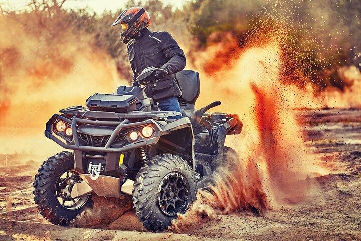 Marrakech: Agafay Desert Quad Bike & Camel Ride with Dinner Show