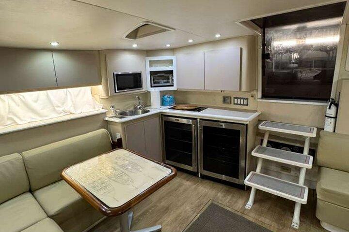 50ft Orange Searay Miami Yacht Rental