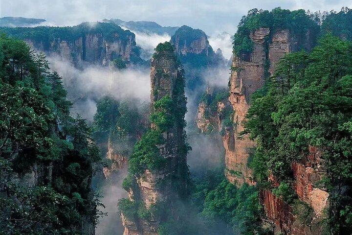 Mini Group: 1-Day zhangjiajie Avatar Mt&Tianmen&Glass Bridge Tour