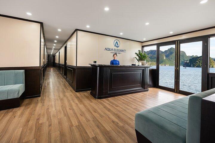 Hanoi: Aqua Elegance 2-Day Ha Long Bay Luxury Cruise Experience