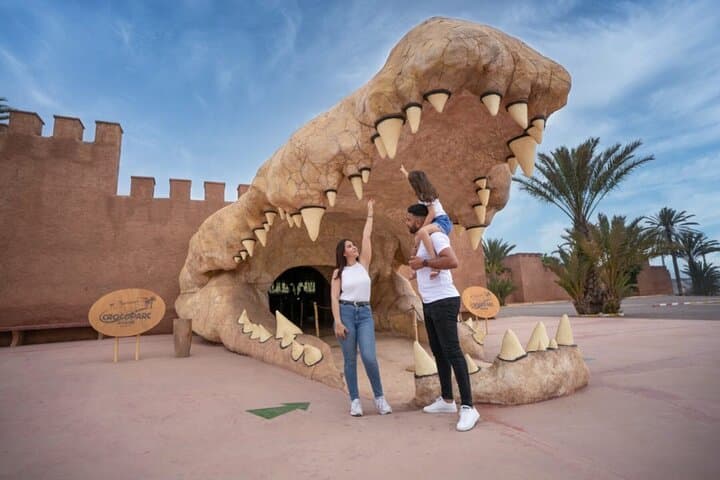 Agadir Wildlife: Crocoparc, Lion Park & Optional Quad Bike Tour