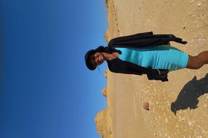 From Cairo 4x4 Safari Camel Ride Magic Lake Waterfalls and Lunch