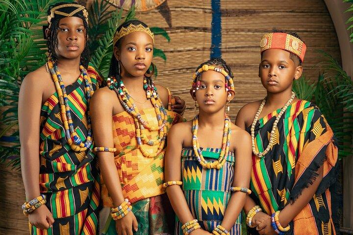 Accra Cultural Immersion Kente Naming Ceremony & Tasting Menu