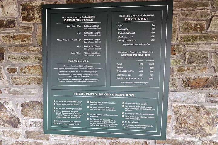 Day Tour to Cork City Blarney Castle and Kinsale