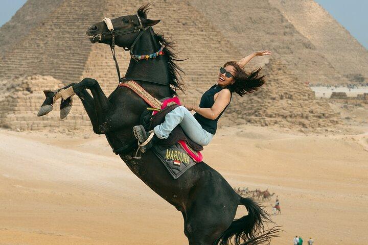 Pyramids of Giza: ATV, Camel Ride and Professional Photo Session