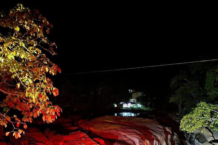 Night Zipline Adventure with Dinner and Show in Puerto Vallarta