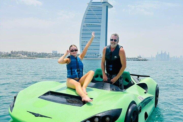 Jet Car Ride Dubai - The Ultimate Speed Duo With Transfer Option