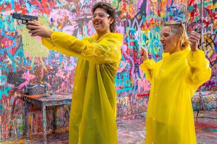 Shooting and Spinning Art Class in Los Angeles