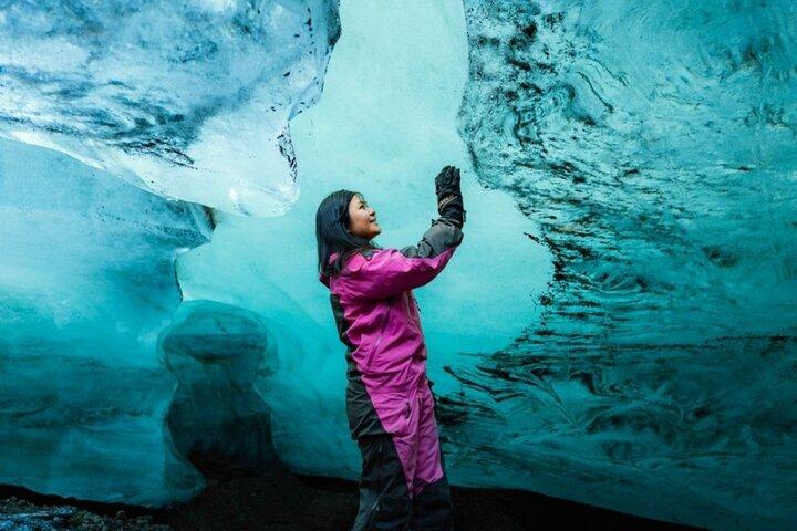 Glacier Snowmobiling and Natural Ice Cave Tour from Reykjavik