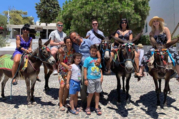 Authentic Pyrgos Village Donkey Ride and Feeding Experience