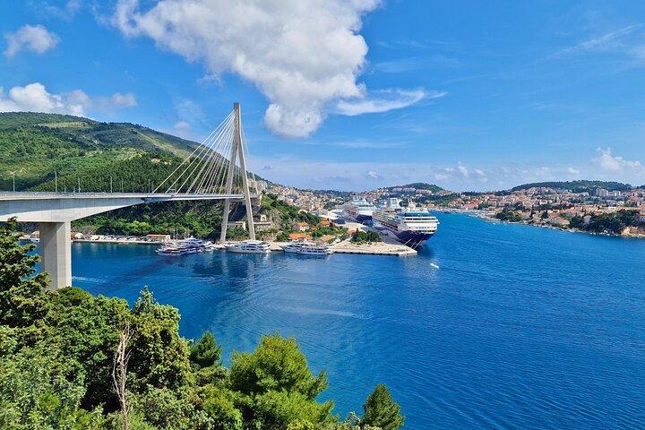 Best of Dubrovnik Panorama Private Tour: Mount Srdj & Bridge