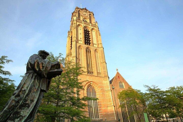 Rotterdam: Waterbus Ticket to Kinderdijk & City Audio Tour