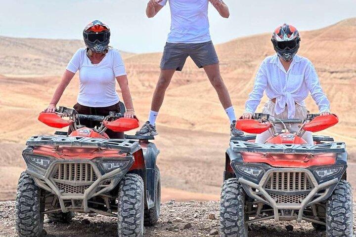 Marrakech Desert: Agafay & Quad and Camel ride, Lunch, and Pool