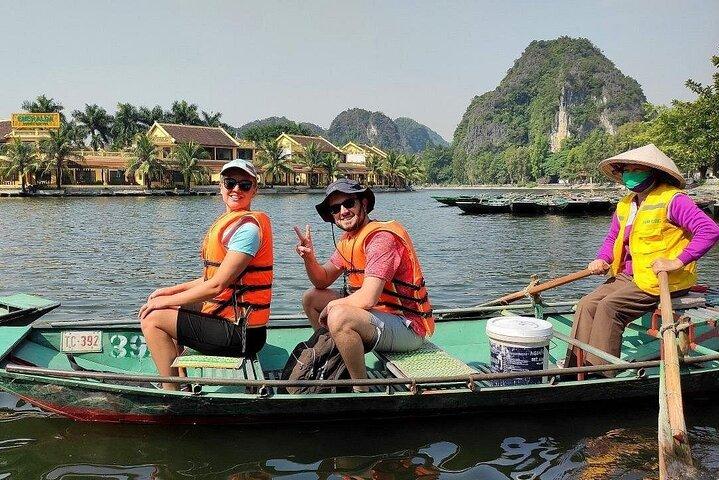 Vietnam Bike Tour Bich Dong Pagoda Shared Experience
