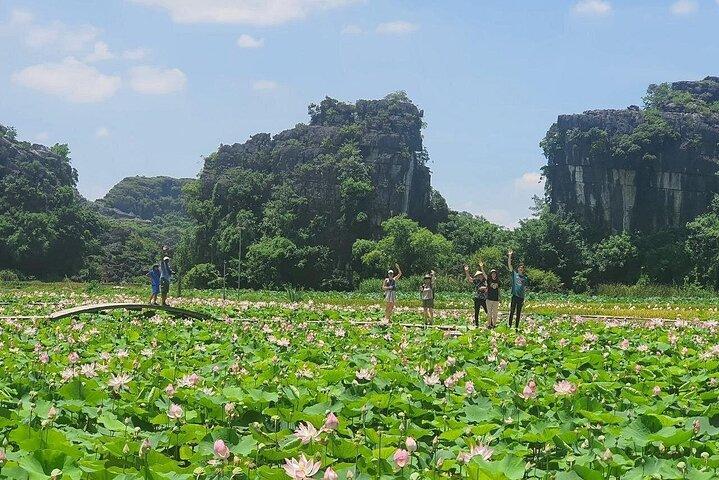 Vietnam Bike Tour Bich Dong Pagoda Shared Experience