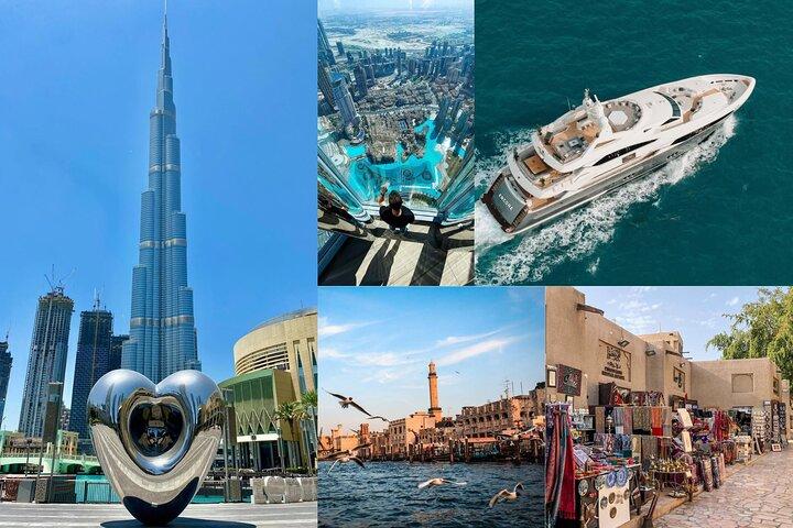 Dubai Layover Tour: Burj Khalifa & Yacht Cruise Experience