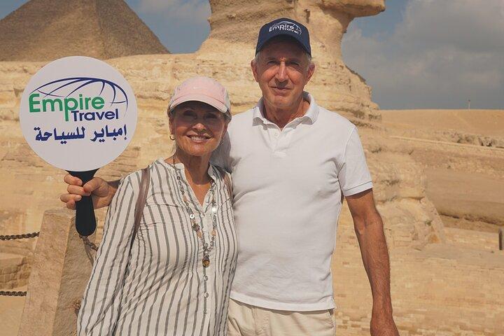 Pyramids, Sphinx, Memphis and Saqqara Private Tour
