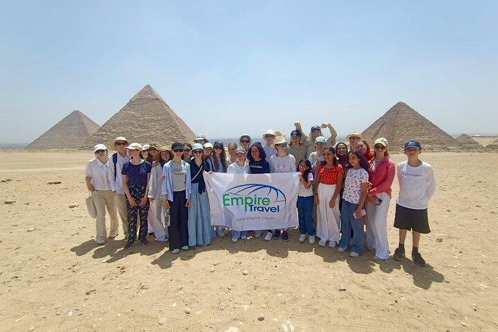 Pyramids, Sphinx, Memphis and Saqqara Private Tour