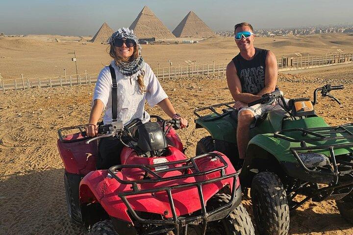 Private Giza pyramids ,Egyptian museum ,Camel and quad bike ATV