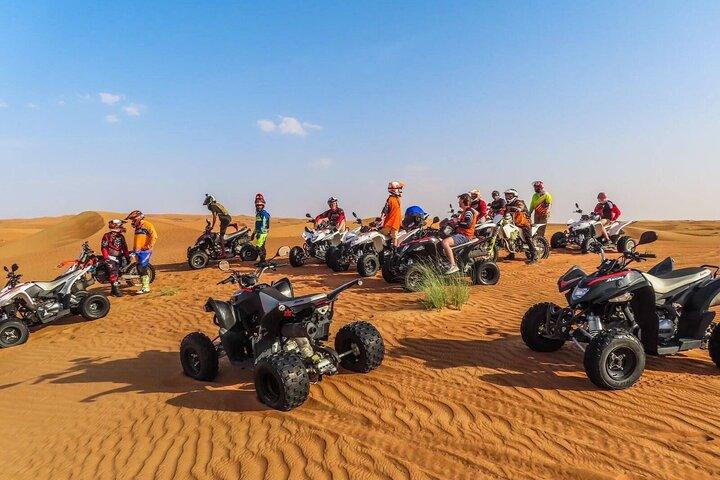 VIP Red Dune Safari with Live Shows & BBQ Dinner Camel Ride