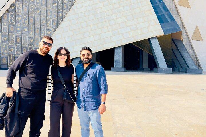 Half Day New Grand Egyptian Museum with Guide and Ticket