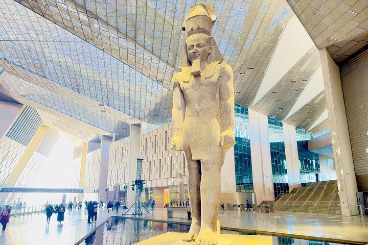 Half Day New Grand Egyptian Museum with Guide and Ticket