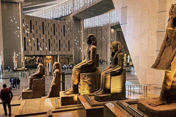 Half Day New Grand Egyptian Museum with Guide and Ticket