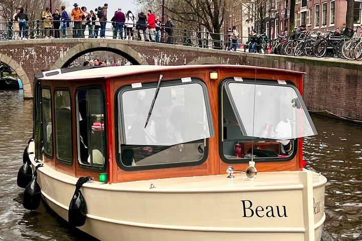 The Sweet Spot Tour Private 1.5 Hour Canal Cruise in Amsterdam