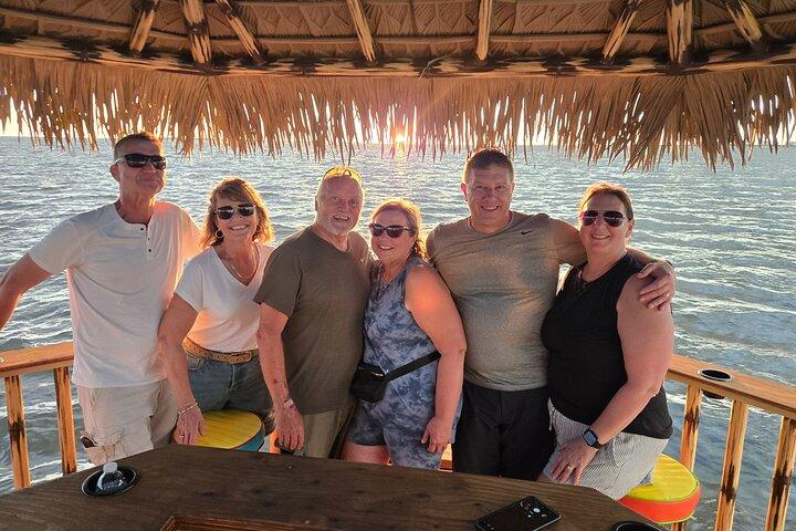 Fort Myers Beach 90 Minute Round Tiki Boat Cruise
