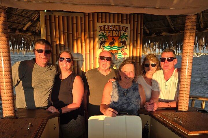 Fort Myers Beach 90 Minute Round Tiki Boat Cruise