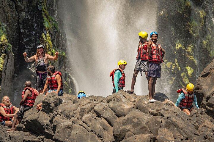 Swim Below Victoria Falls — Spray Pools Tour from Livingstone