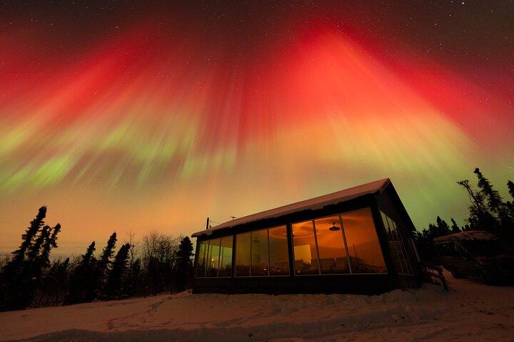Cleary Summit Aurora Glass House Luxury Northern Lights Tour