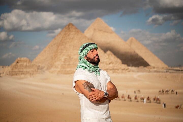 Private Tour: Pyramids, Sphinx, Camel Ride, Nile Felucca & Market