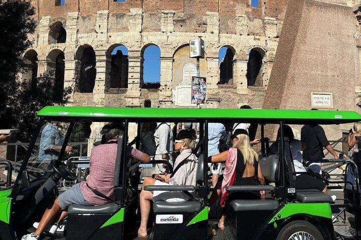 Rome Golf Cart Tour: Top Landmarks & Hidden Gems with Gelato