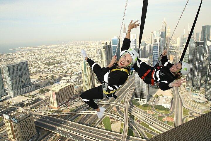Sky Views Dubai Edge Walk Thrilling Walk 219m Above the City