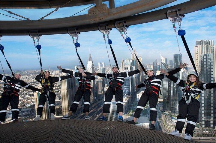 Sky Views Dubai Edge Walk Thrilling Walk 219m Above the City