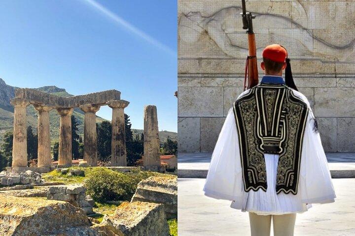 "All Day Tour Athens & Corinth:Highlights & Path of Apostle Paul"