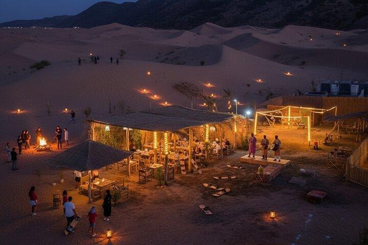 Agadir 3-in-1 Desert Tour: Sandboarding, Sunset Camel Ride & BBQ